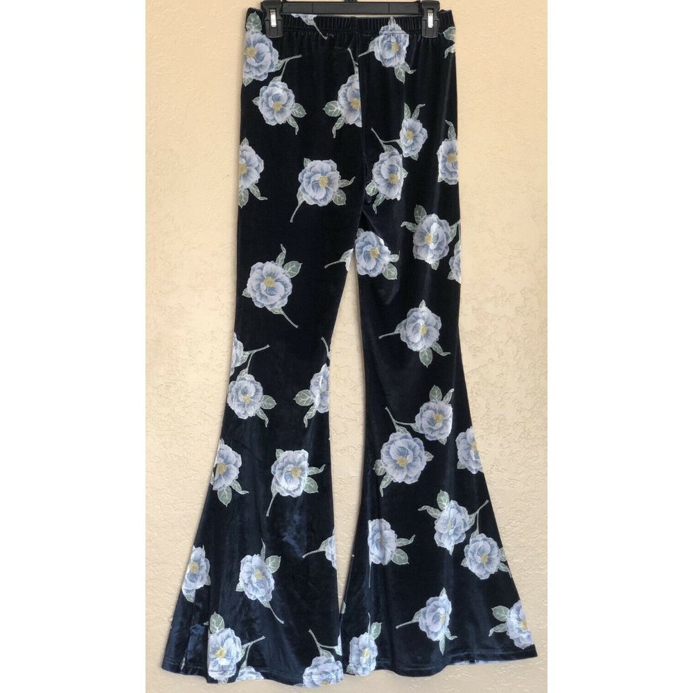 NWT MINKPINK Exotic Blooms Flare Pants - Picture 9 of 12